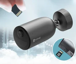 Caméra de surveillance extérieure connectée Ezviz EB3 2K 3MP sur batterie