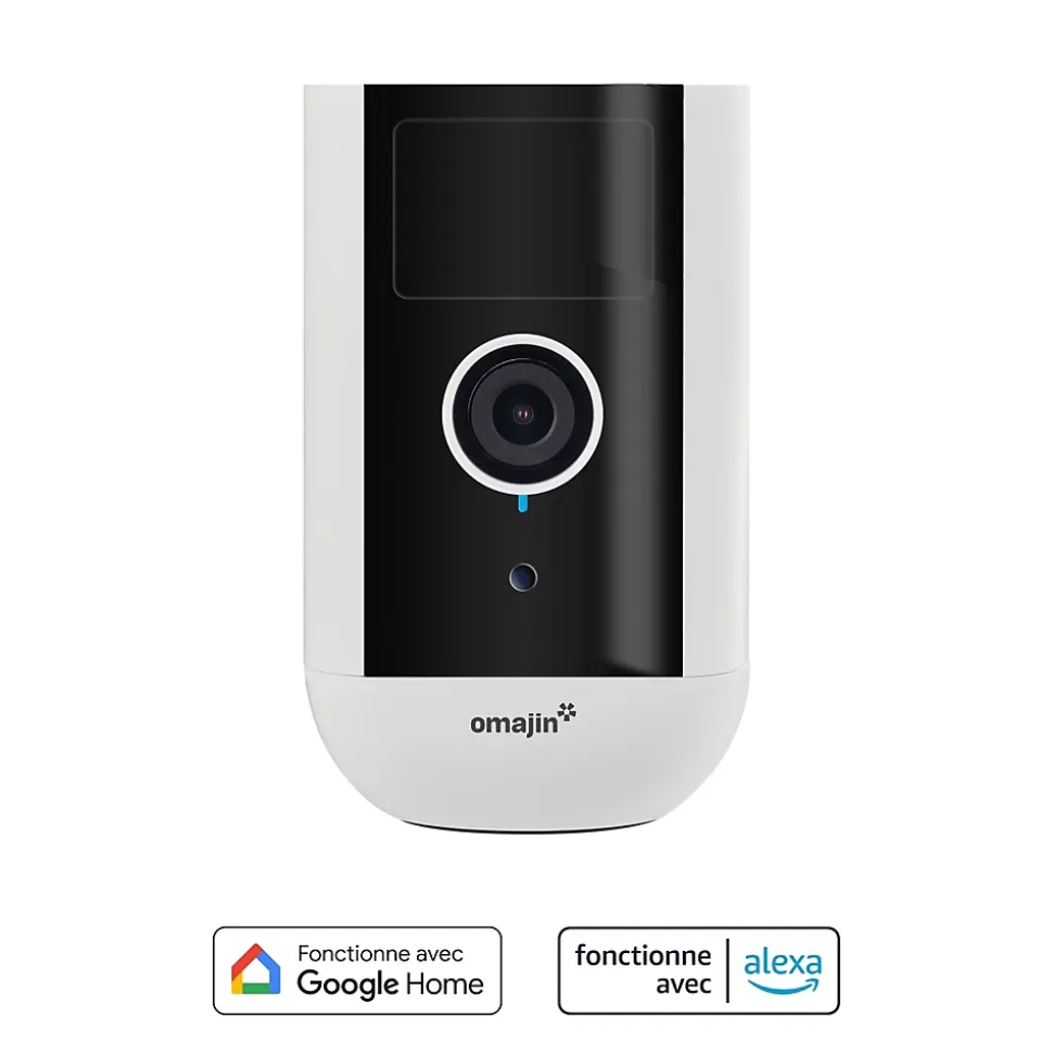 Caméra de surveillance extérieure sans fil avec batterie, Omajin by Netatmo