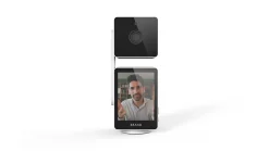 Caméra de surveillance intérieure connectée motorisée avec écran Dio Connected Home