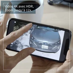Caméra de vidéosurveillance sans fil Arlo Ultra2 4K blanche, lot de 4