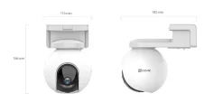 Caméra de vidéosurveillance extérieure sur batterie Ezviz HB8 2K+