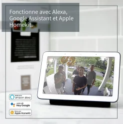 Caméra de vidéosurveillance sans fil Arlo Essential Spotlight 1080p blanche