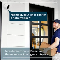 Caméra de vidéosurveillance sans fil Arlo Ultra2 4K blanche