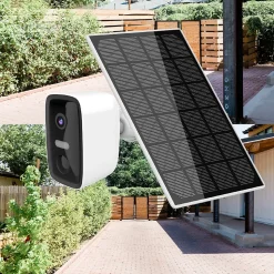 Caméra de vidéosurveillance sans fil extérieure Chacon panneau solaire