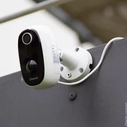 Caméra de vidéosurveillance sans fil extérieure Chacon panneau solaire