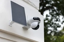 Caméra de vidéosurveillance extérieure avec panneau solaire Ezviz CS-HB90/SP-R100 blanc