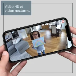 Caméra de vidéosurveillance intérieure sans fil Arlo Essential 1080p noire