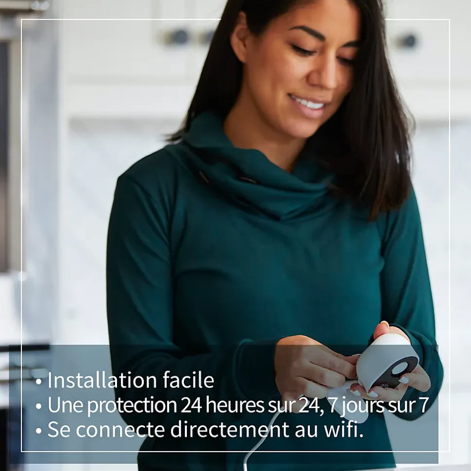 Caméra de vidéosurveillance intérieure sans fil Arlo Essential 1080p noire