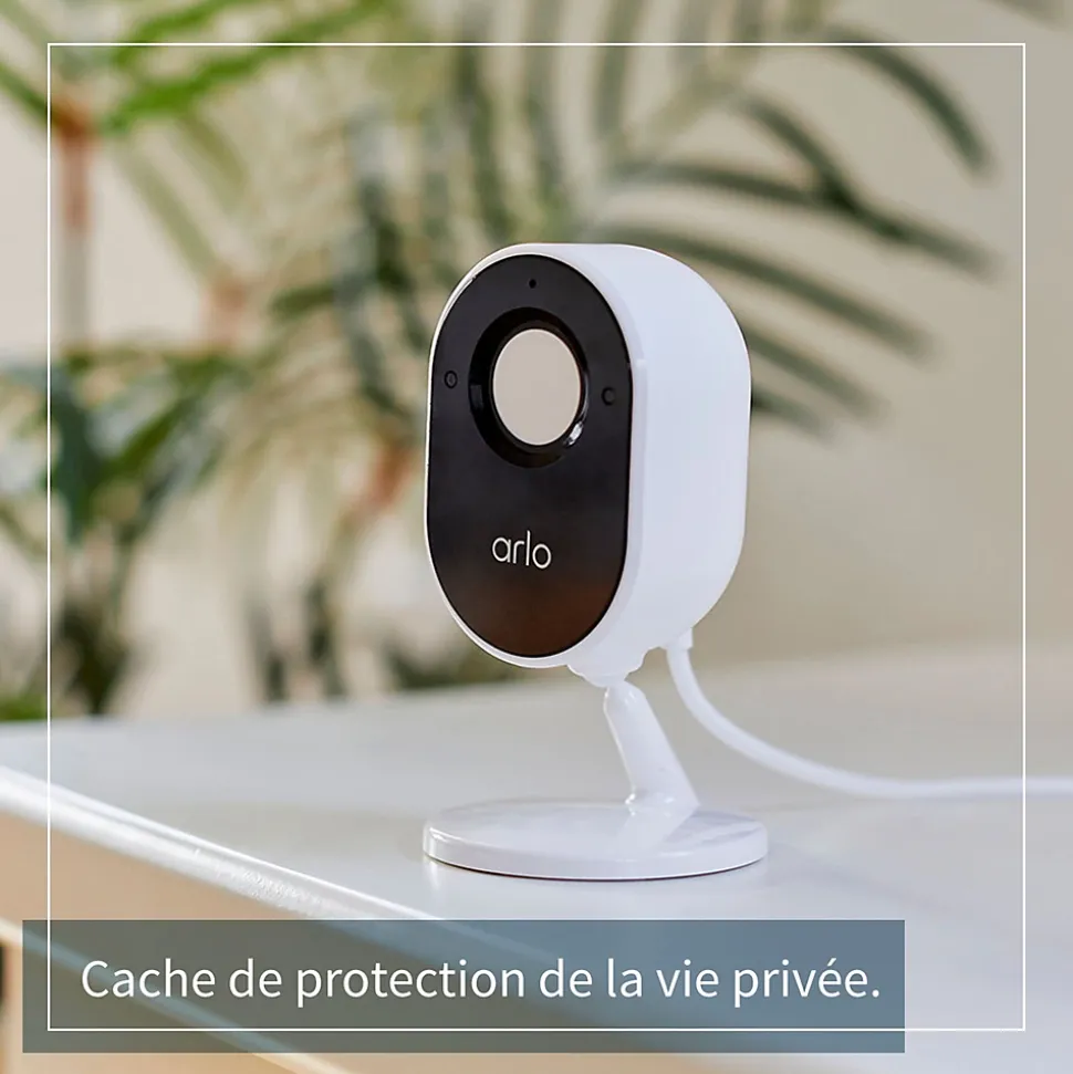 Caméra de vidéosurveillance intérieure sans fil Arlo Essential 1080p noire