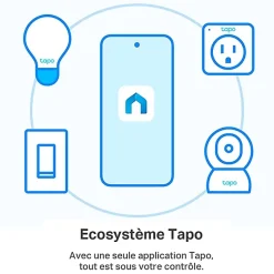 Caméra de vidéosurveillance extérieure connectée TP-Link Tapo C320WS 2K HD