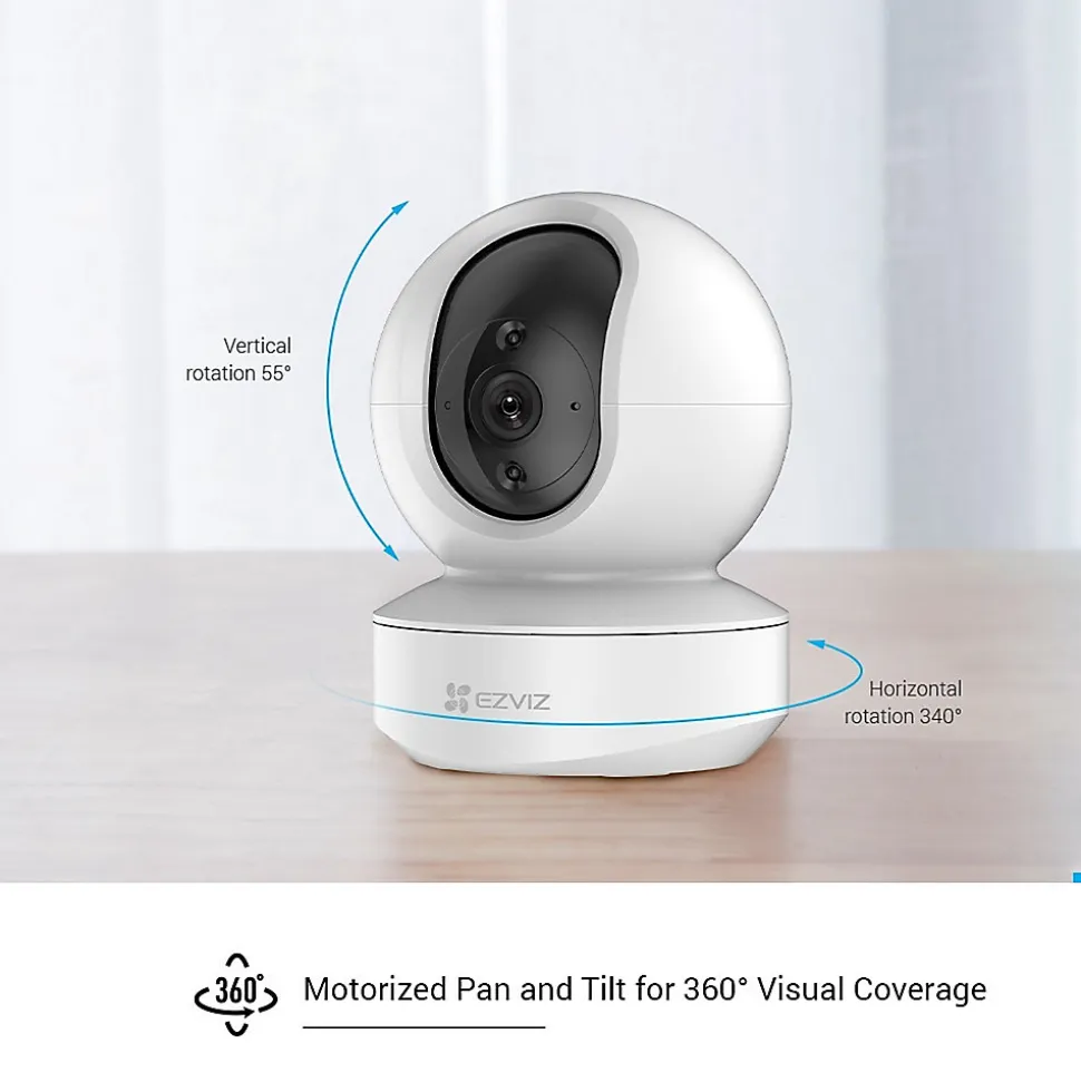 Caméra de vidéosurveillance rotative Ezviz TY1