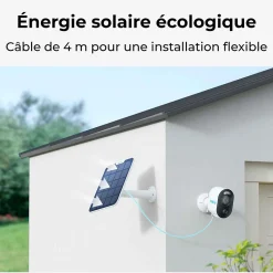 Caméra extérieure - REOLINK - ARGUS B310 - 3MP, Vision nocturne, Panneau solaire inclus
