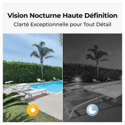 Caméra extérieure - REOLINK - B320 - Panneau solaire - Blanc