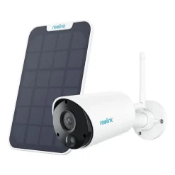 Caméra extérieure - REOLINK - B320 - Panneau solaire - Blanc