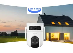 Caméra extérieure motorisée H9C 3MP 2K EZVIZ