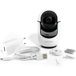 Caméra IP intérieure motorisée HomeCam Prim 2,5 K - Avidsen - 127158