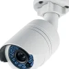 Caméra ip tube métal ultrahd 4k (8mp / 3840x2160) poe