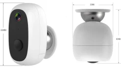 Caméra Wifi MoovE + détecteur mouvement vision nuit - Voltman