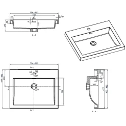 Caniveau de douche à l'italienne Acier inox à carreler avec Siphon, Drain de cabine Filtre anti-odeurs - FlexGT01-3 - 70cm