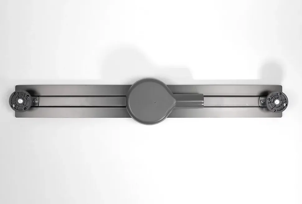 Caniveau de douche en Acier inox avec Siphon évacuation, Drain de cabine de douche avec Filtre anti-odeurs, Métal, FlexM03, 80cm