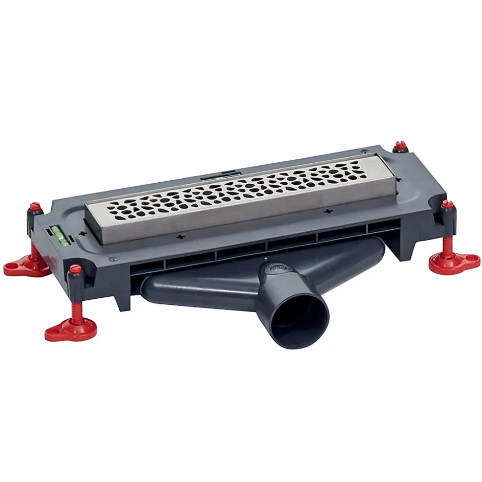 Caniveau de douche extraplat Wirquin So Line L.220 D40 - 288 mm