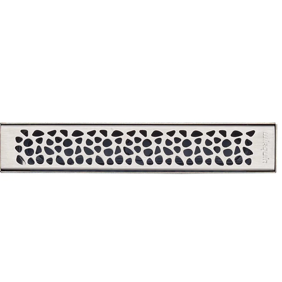Caniveau de douche extraplat Wirquin So Line L.220 D40 - 288 mm