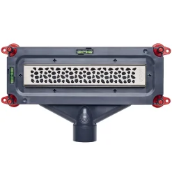 Caniveau de douche extraplat Wirquin So Line L.220 D40 - 288 mm