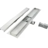 Caniveau de douche Italienne DALA inox L.90 cm anti-odeurs + filtre, drainage performant -SANIVERRE