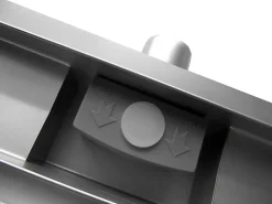 Caniveau de douche italienne réglable acier inoxydable avec Siphon et filtre - 70cm