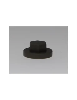 Capuchon plastique Vis Diamètre 6.3 Surplat 10 RAL7022 gris tarre d'ombre - 250 pièces
