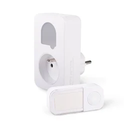 Carillon sans fil enfichable blanc Sone + Scs Sentinel
