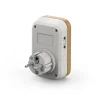 Carillon sans fil sans pile branchement sur prise 230 V technologie Kinétic Bamboo Plug - Avidsen - 102513