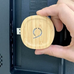 Carillon USB sans fil sans pile Bamboo - Avidsen - 102502