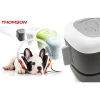 Carillon Vert THOMSON Sonnette porte MP3 16 GB et Flash portée Sans Fil 300m
