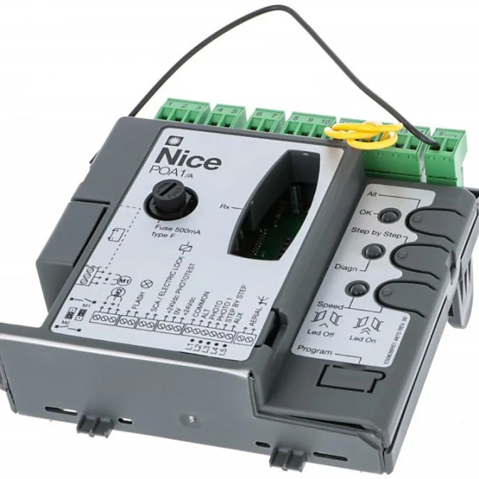 Carte électronique NICE POA1/A (Réf : SPPOA1) pour motorisation