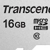 Carte mémoire microSDHC 16GB 300S Transcend