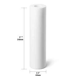 Cartouche anti-sédiments 9' 3/4 filtre à eau sous évier - 20 µm