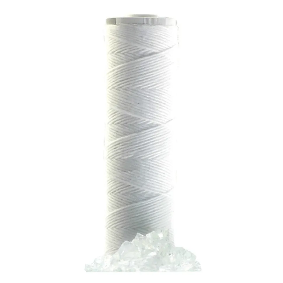 Cartouche filtre à eau anti-tartre 20 microns - 2 en 1 polyphosphate et filtration antiparticules