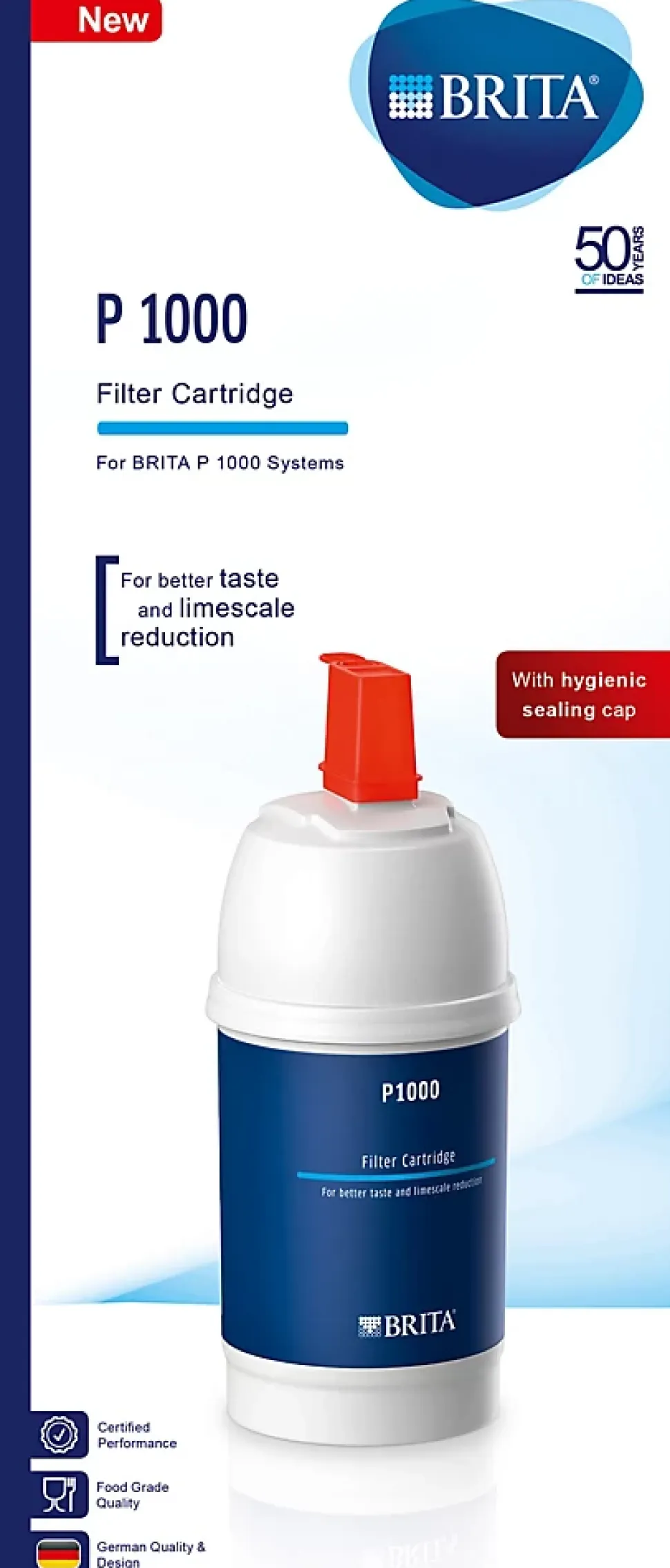 Cartouche P1000 On Line active plus Brita