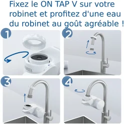 Cartouche pour système de filtration sur robinet Brita ON TAP V