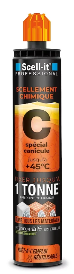 Cartouches de scellement chimique Scell-it 280 ml