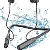 Casque Bluetooth 5.3 écouteurs de Sport 30 Heures de Lecture noir