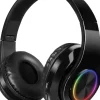 Casque Bluetooth sans Fil Pliable avec Micro intégré noir