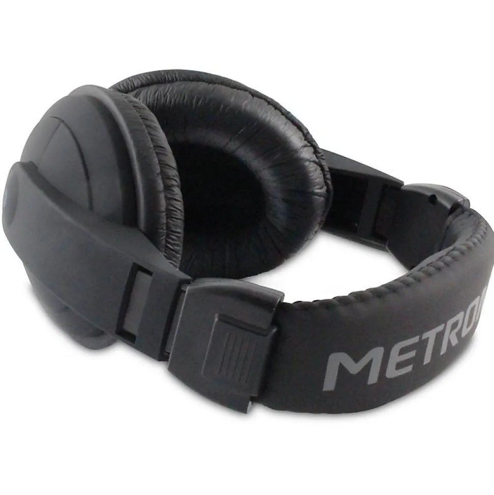 Casque TV / Hi-Fi filaire 6 m câble jack 3,5 mm avec adaptateur 6,35 mm - Metronic 480143
