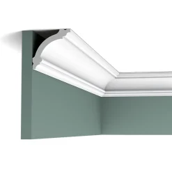 CB511 Corniche plafond Orac Decor - 6,7x6,7x200cm (h x p x L) - moulure décorative polystyrène Carton complet