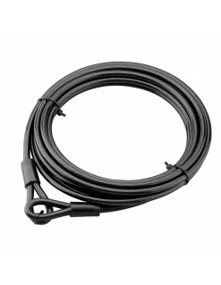 Câble antivol Twisty, vélo, abris de jardin, diamètre 8, 6.00m, acier gaine PVC - THIRARD