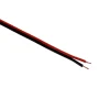 Câble audio HI-FI 2x0,35mm² rouge - 5m - Zenitech