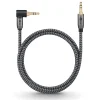 Câble audio Jack 3.5 coudé 90 or 50cm GOOBAY