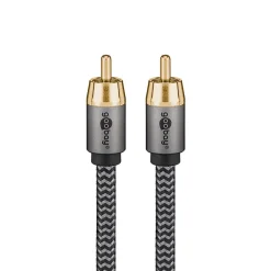 Câble audio numérique RCA coaxial 5 m GOOBAY