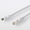 Câble coaxial Mâle / Mâle + adaptateur Mâle / Mâle Blyss, 10 m